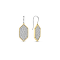 Ti Sento Milano Boucles d'oreilles pendantes Lune et étoiles 7942ZY