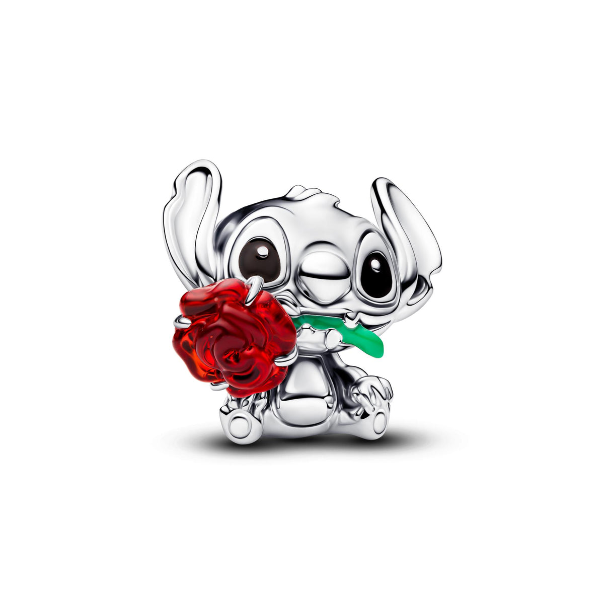 Pandora Disney Charm Disney Verre de Murano Rose Stitch 794378C01