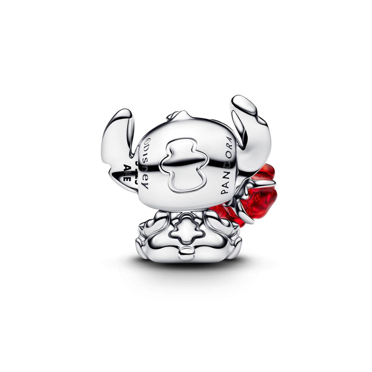 Pandora Disney Charm Disney Verre de Murano Rose Stitch 794378C01