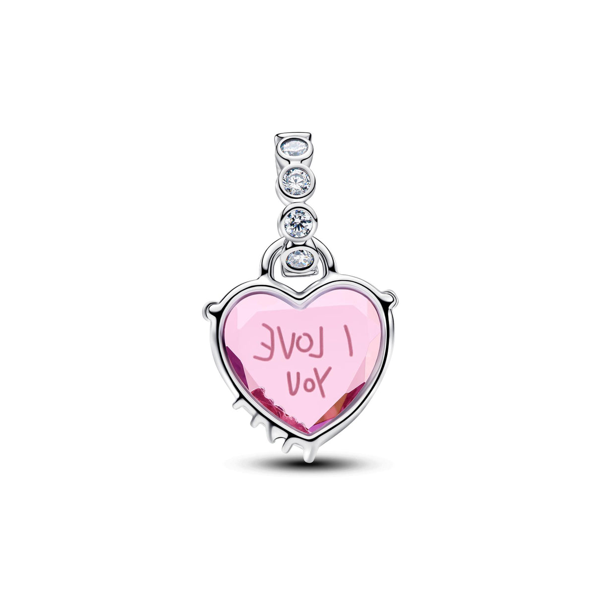 Pandora Moments Charm Pendant I Love You Mom 794464C01