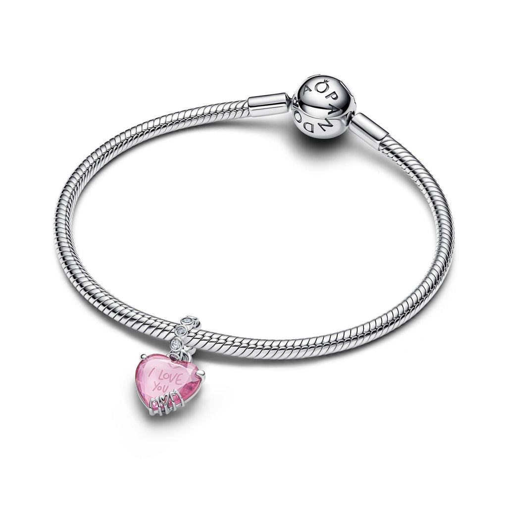 Pandora Moments Charm Pendant I Love You Mom 794464C01