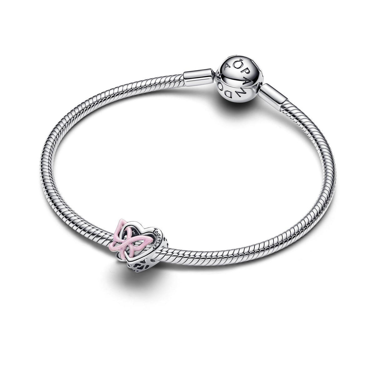 Pandora Moments Charm Cœur & Papillon Entrelacés 794475C01