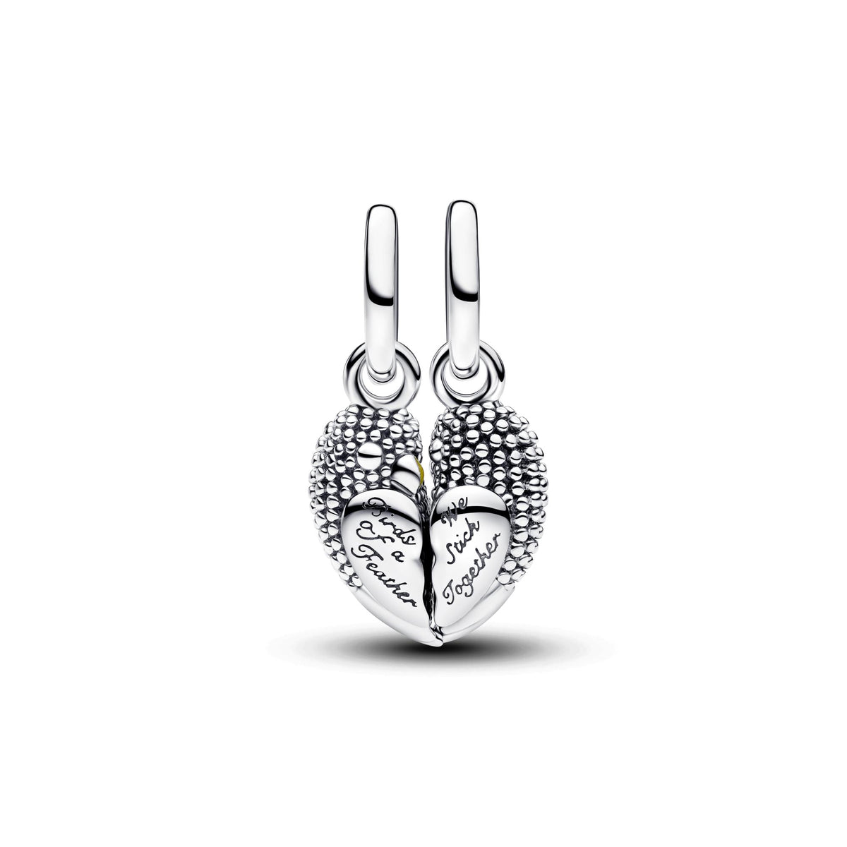 Pandora Moments Charm Pendant Séparable Tourtereaux 794484C01