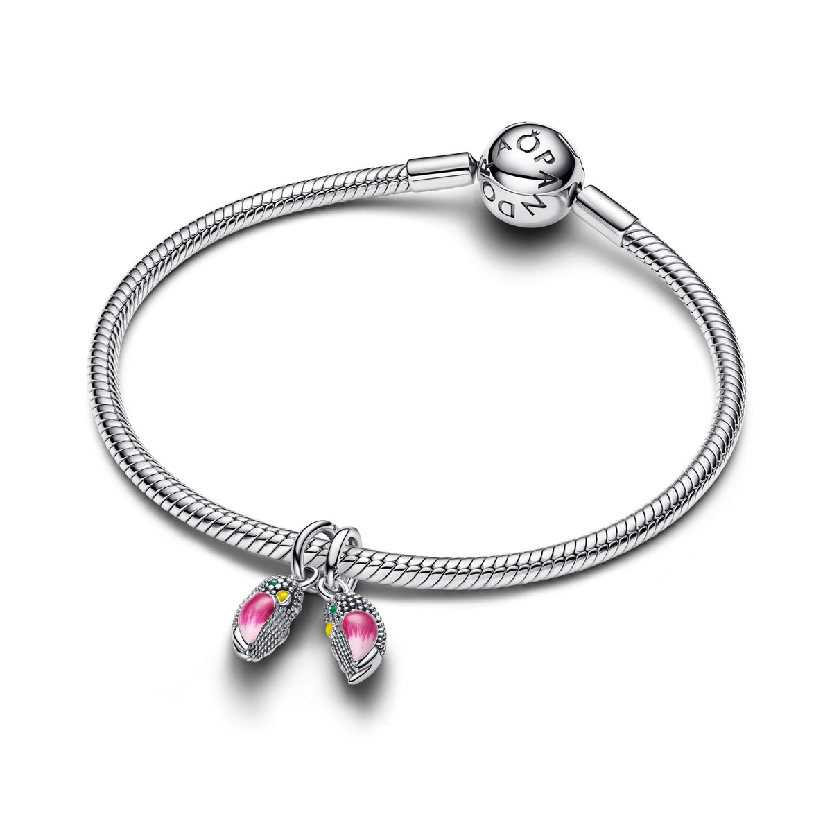 Pandora Moments Charm Pendant Séparable Tourtereaux 794484C01