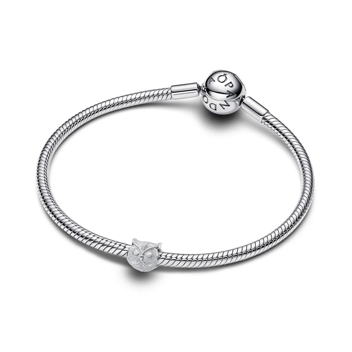 Pandora Moments Mini Charm Hibou Texturé 794525C00
