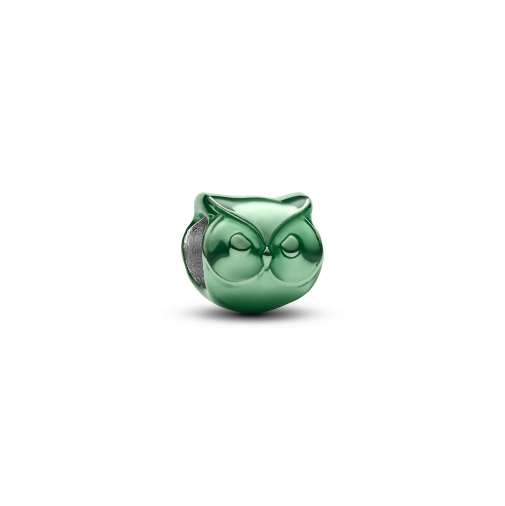 Pandora Moments Mini charm Hibou Vert 794900C01