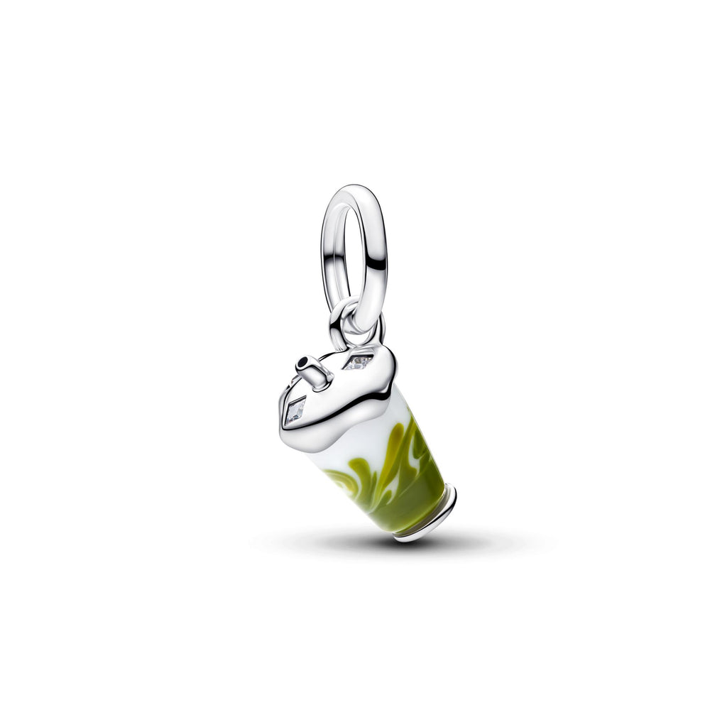 Pandora Moments Charm Pendant Verre de Murano Matcha Latte Glacé 794940C01