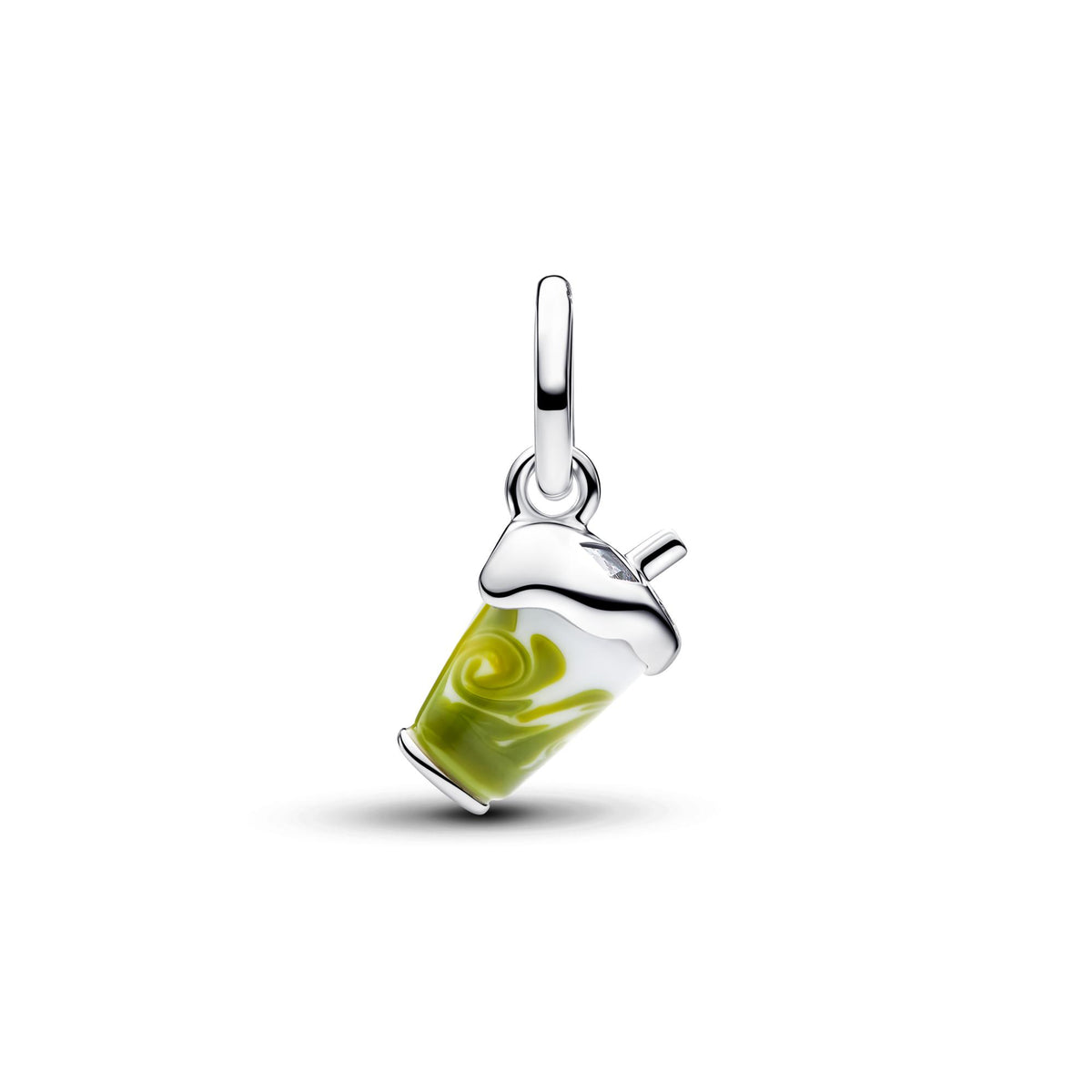 Pandora Moments Charm Pendant Verre de Murano Matcha Latte Glacé 794940C01