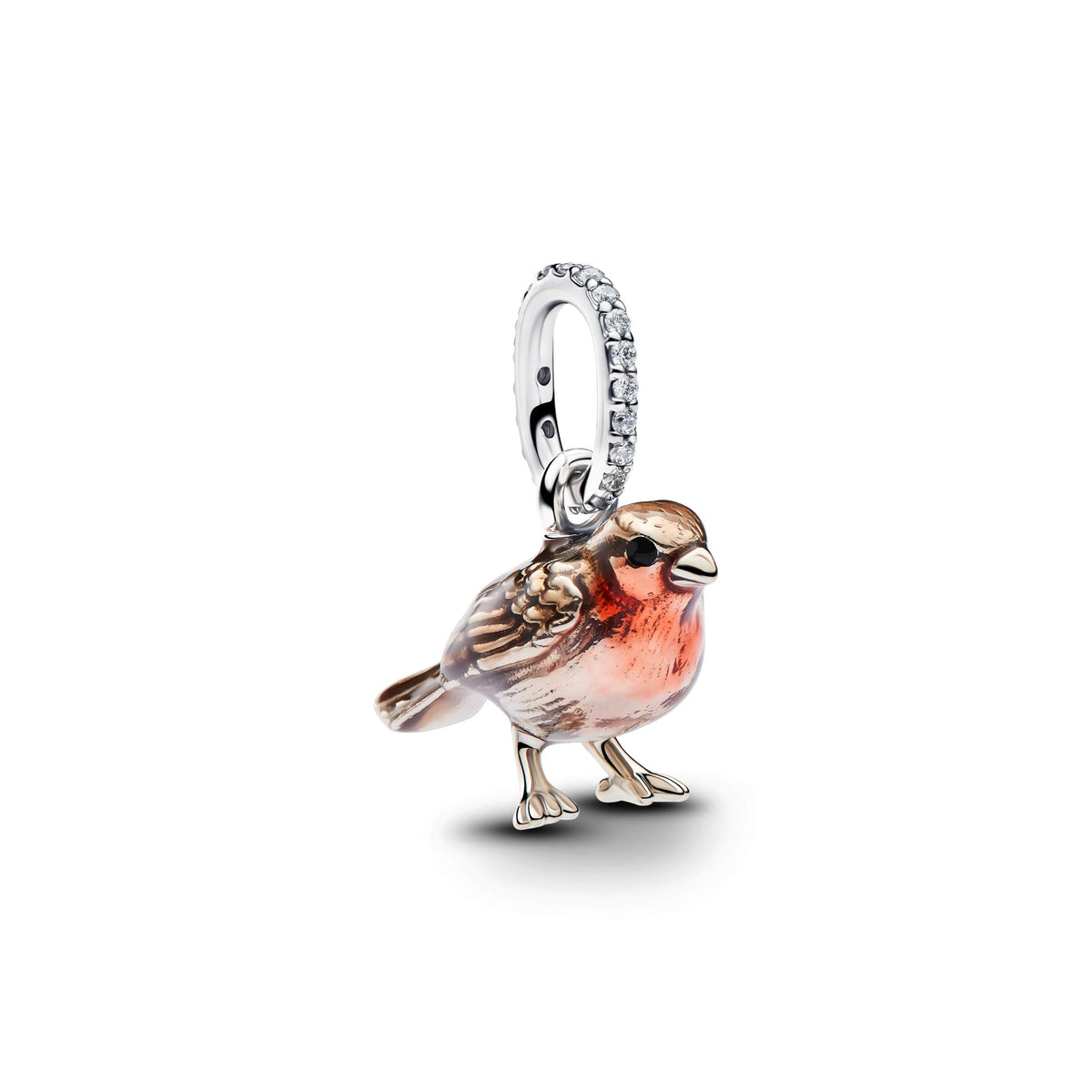 Pandora Moments Charm Pendant Rouge-Gorge 794982C01