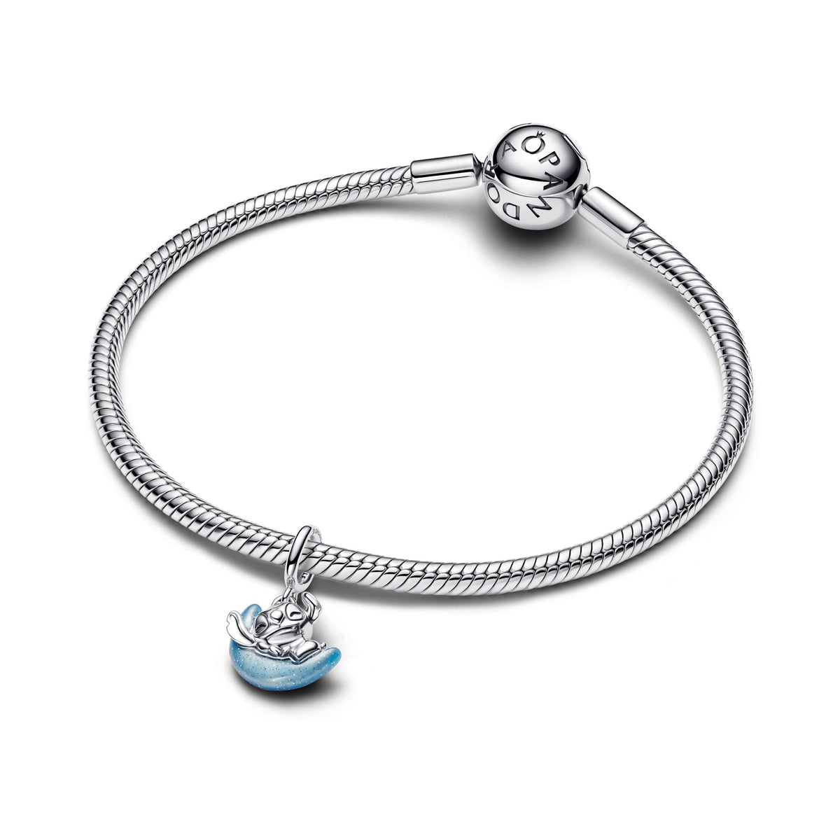Pandora Disney Charm Pendant Stitch et Lune Phosphorescente 795022C01