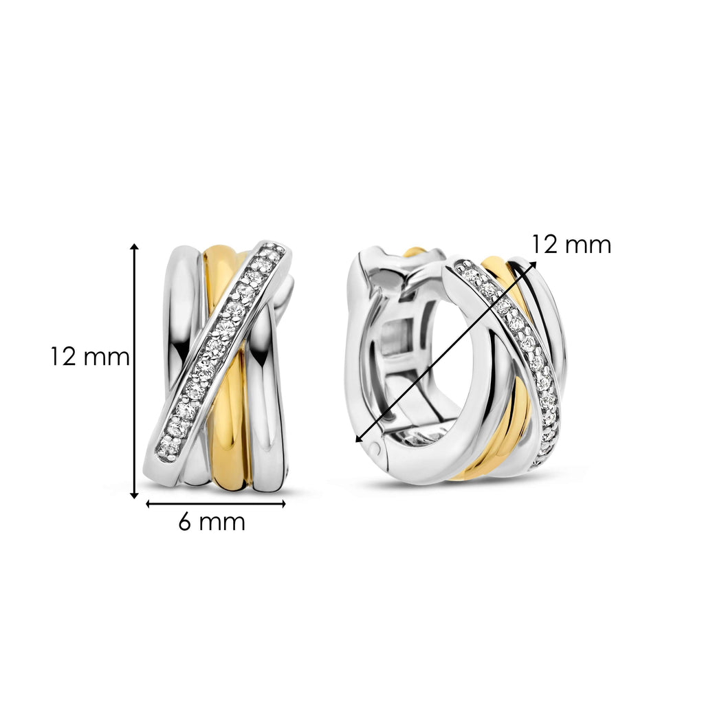 Ti Sento Milano Créoles Cercles 7960ZY