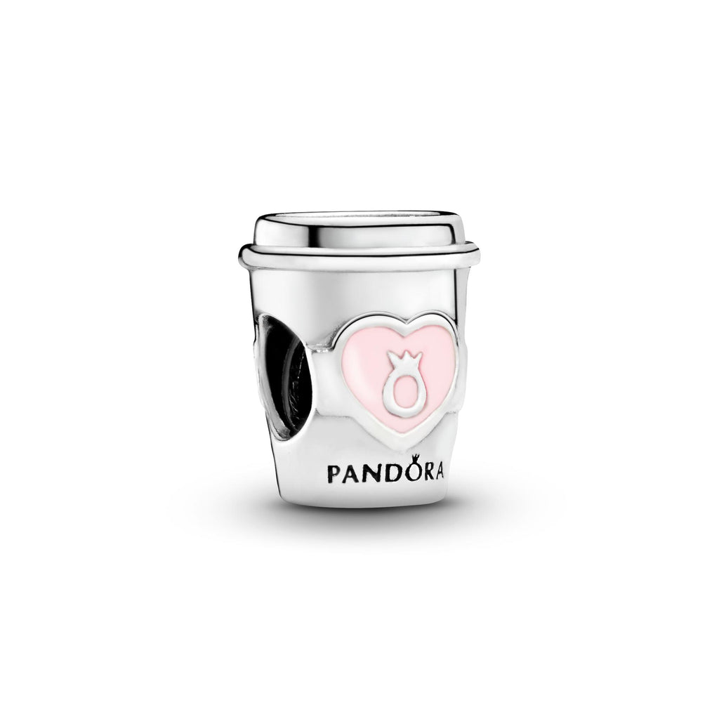 Pandora Moments Charm Tasse de Café Fais Une Pause 797185EN160