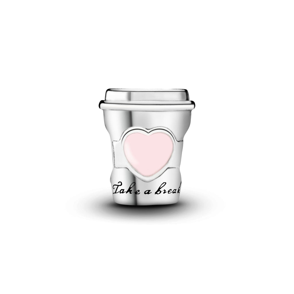 Pandora Moments Charm Tasse de Café Fais Une Pause 797185EN160