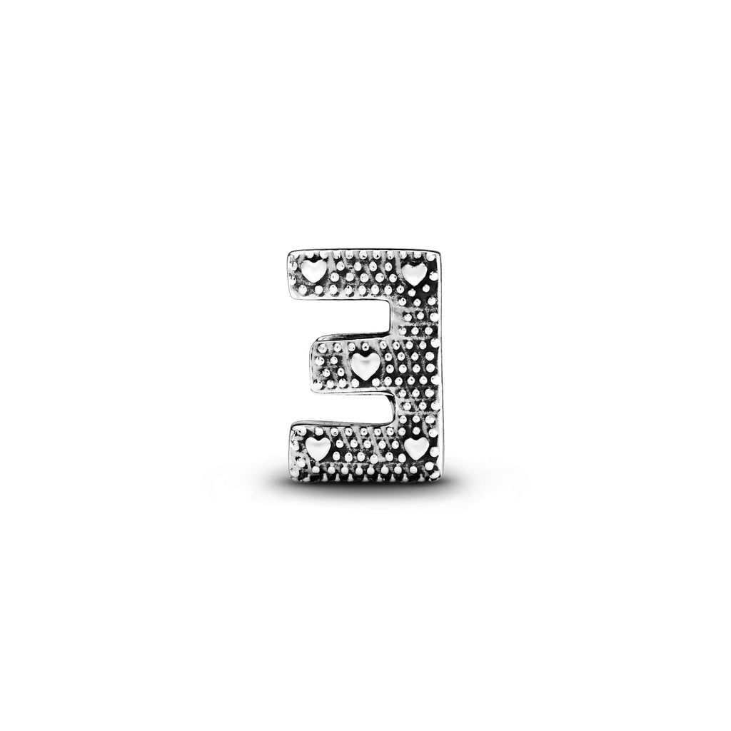 Pandora Moments Charm Alphabet Lettre E 797459
