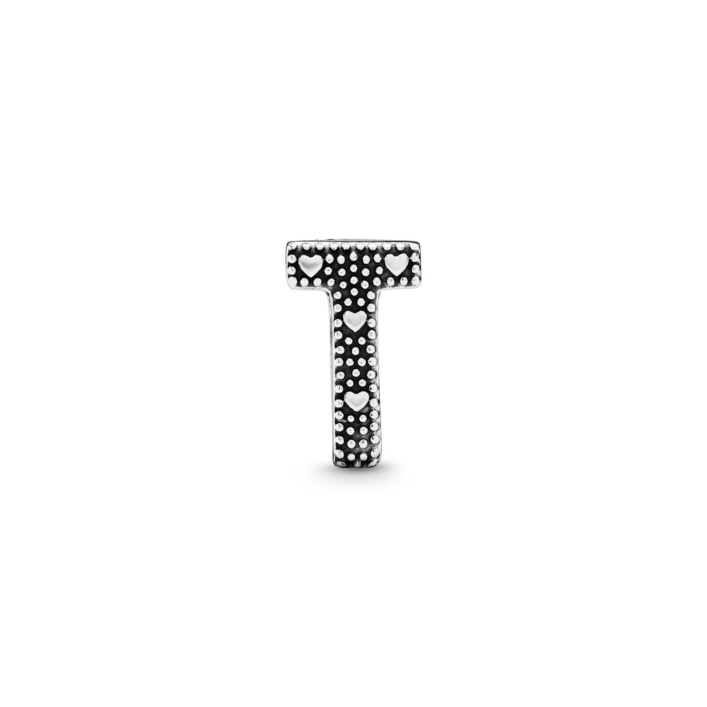 Pandora Moments Charm Alphabet Lettre T 797474