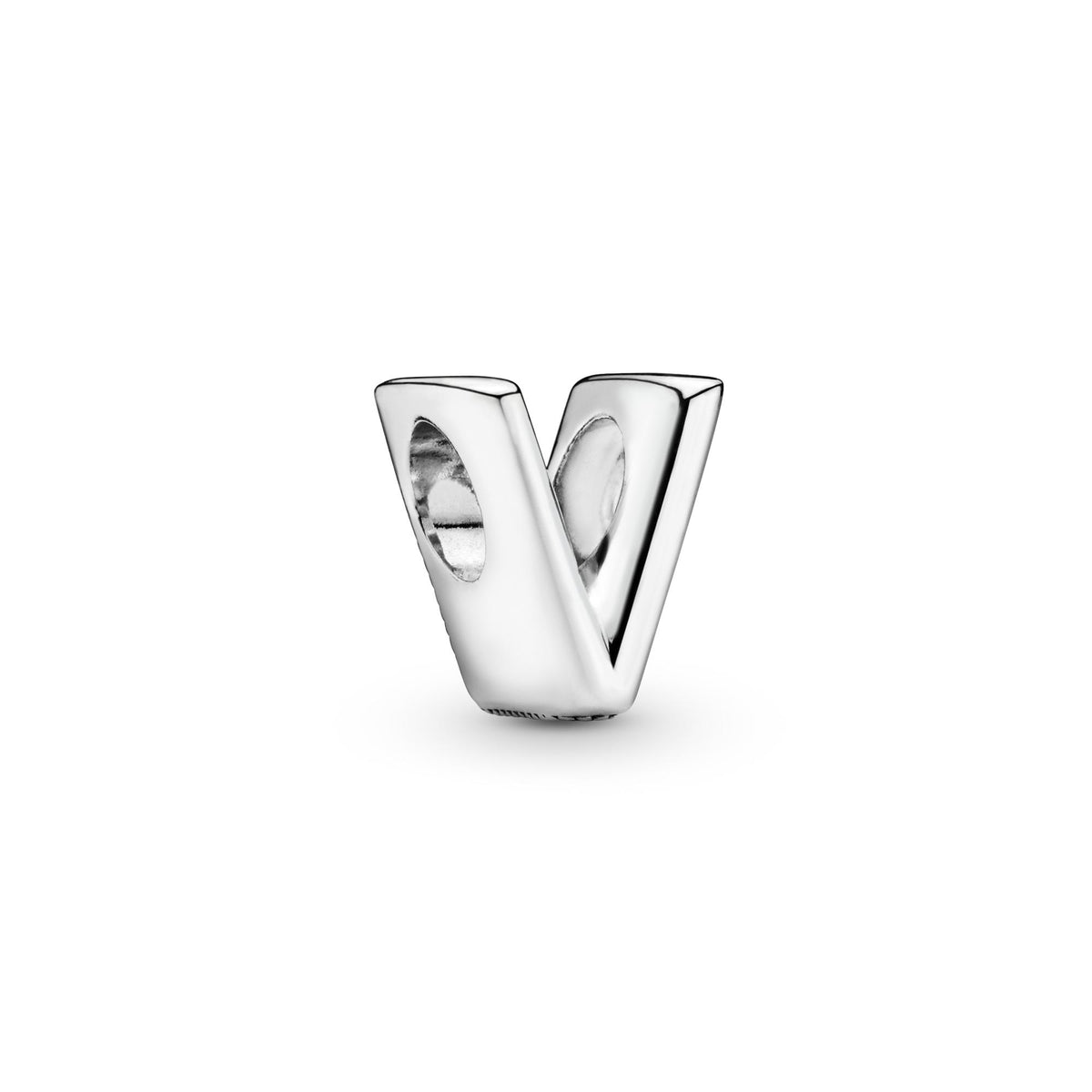 Pandora Moments Charm Alphabet Lettre V 797476