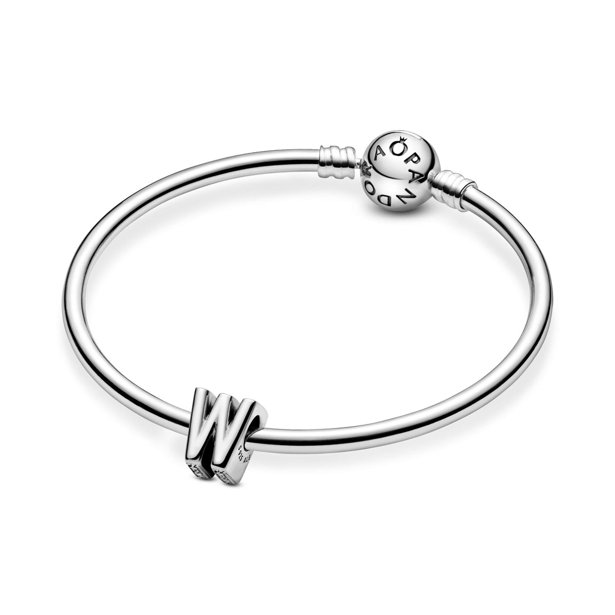 Pandora Moments Charm Alphabet Lettre W 797477