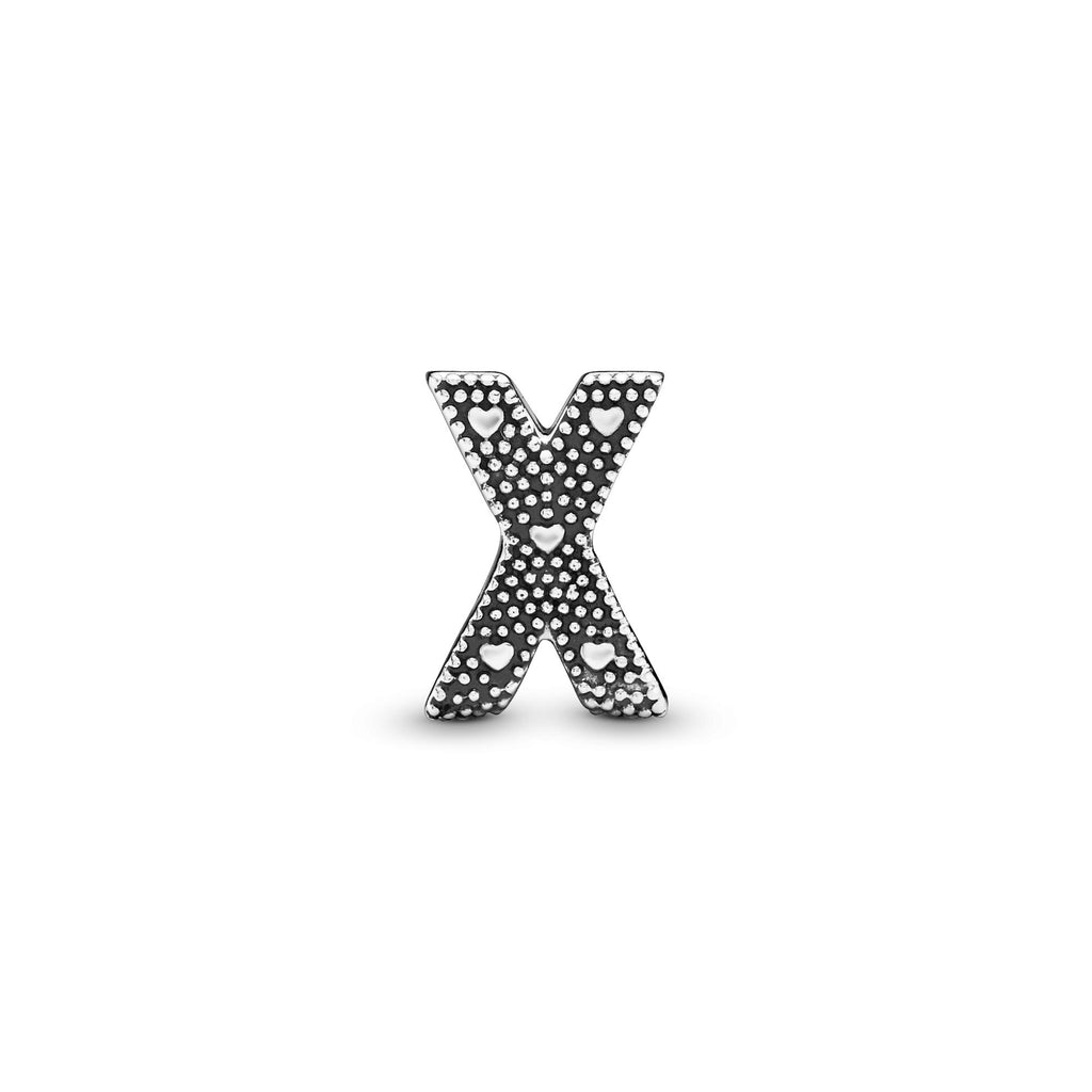 Pandora Moments Charm Alphabet Lettre X 797478