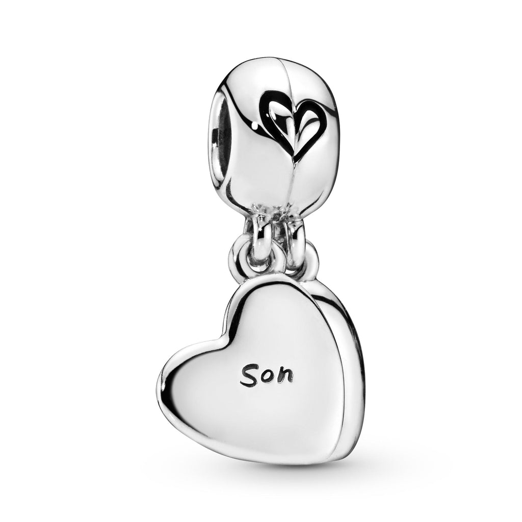Pandora Moments Charm Pendant Cœur Séparable Mère & Fils 797777EN16