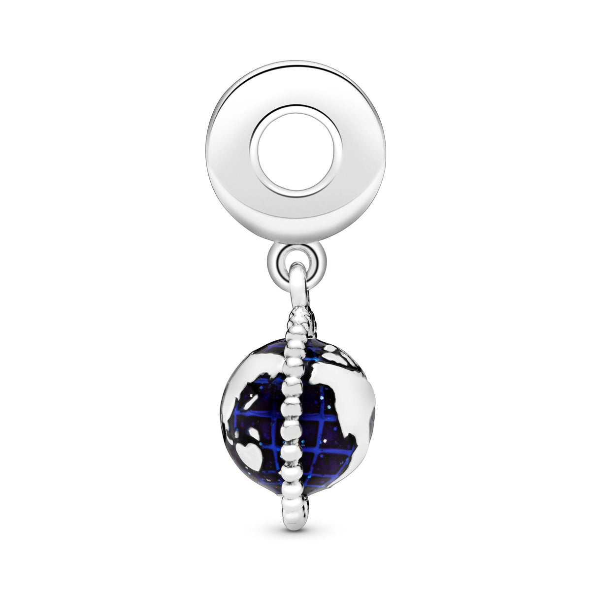 Pandora Moments Charm Pendant Globe Pivotant 798021CZ