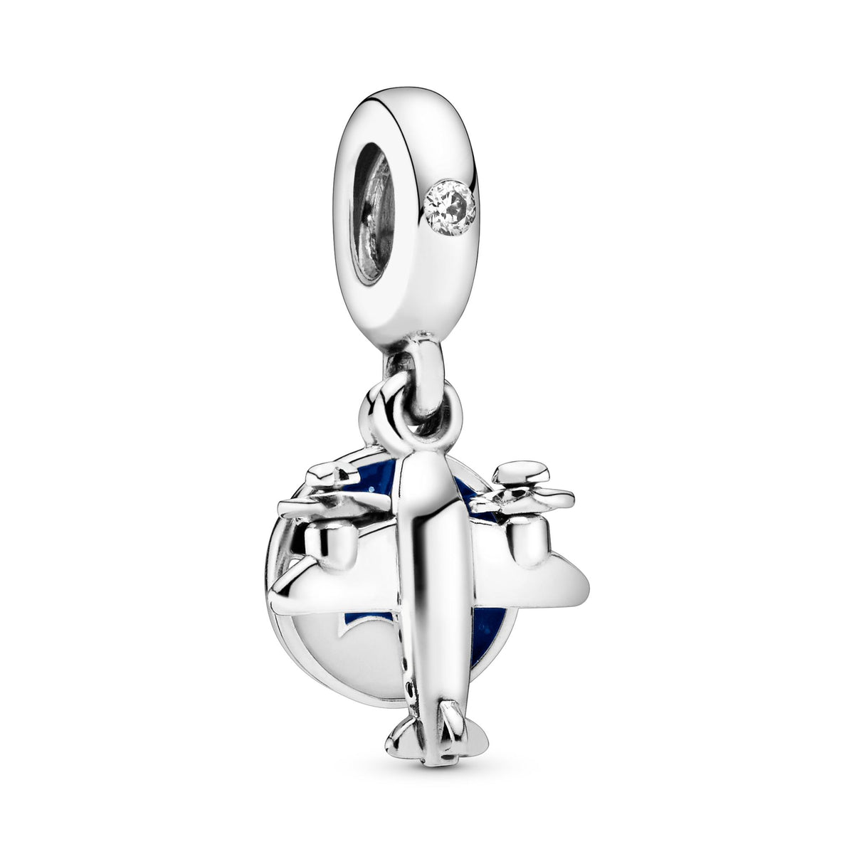 Pandora Moments Charm Pendant Avion à Hélice 798027CZ