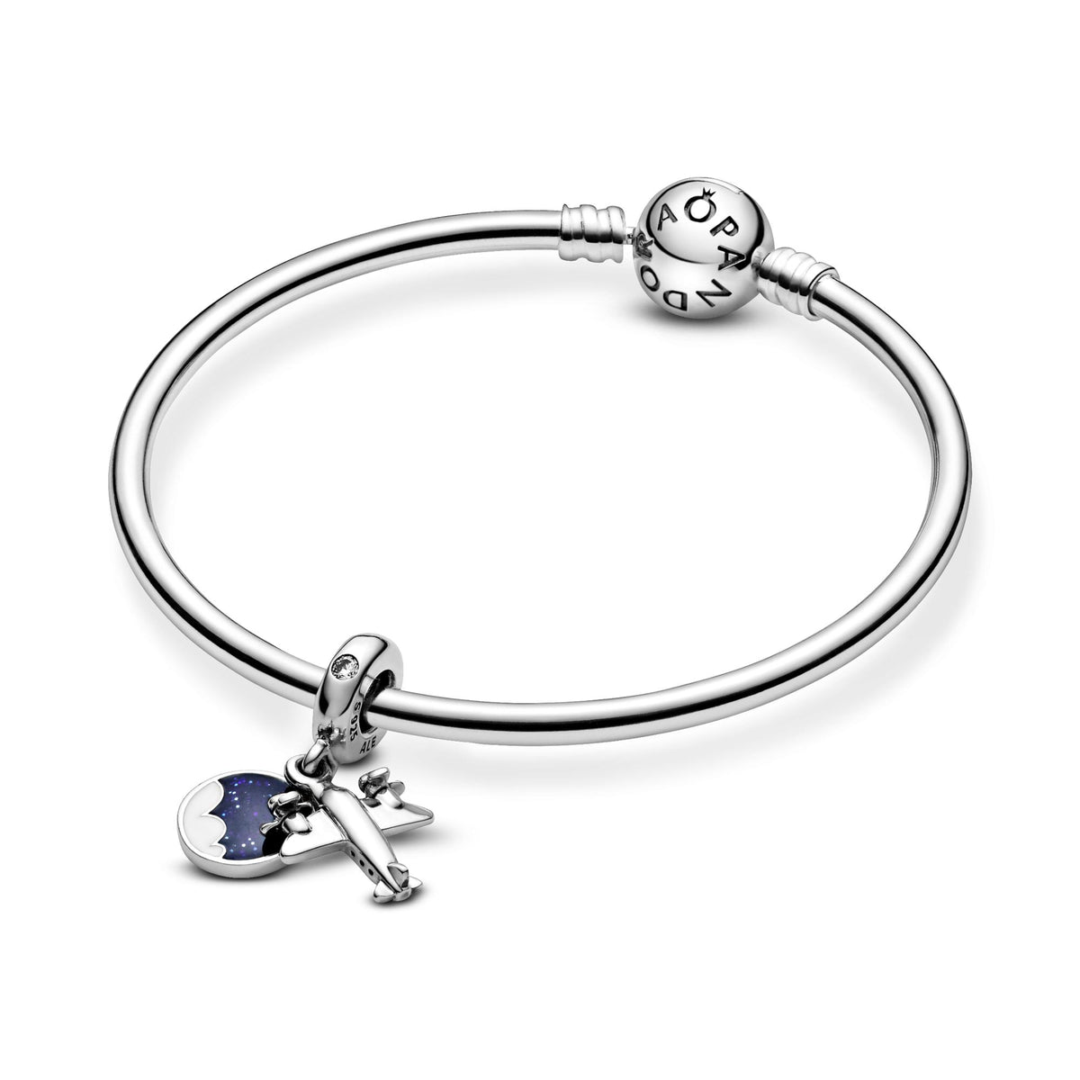 Pandora Moments Charm Pendant Avion à Hélice 798027CZ