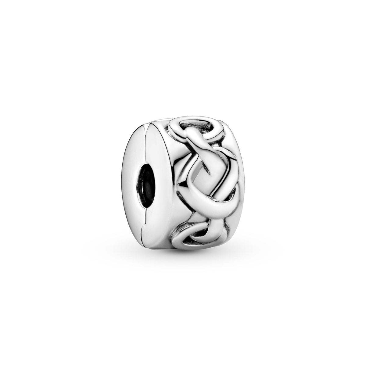 Pandora Moments Charm Clip Cœurs Noués 798035