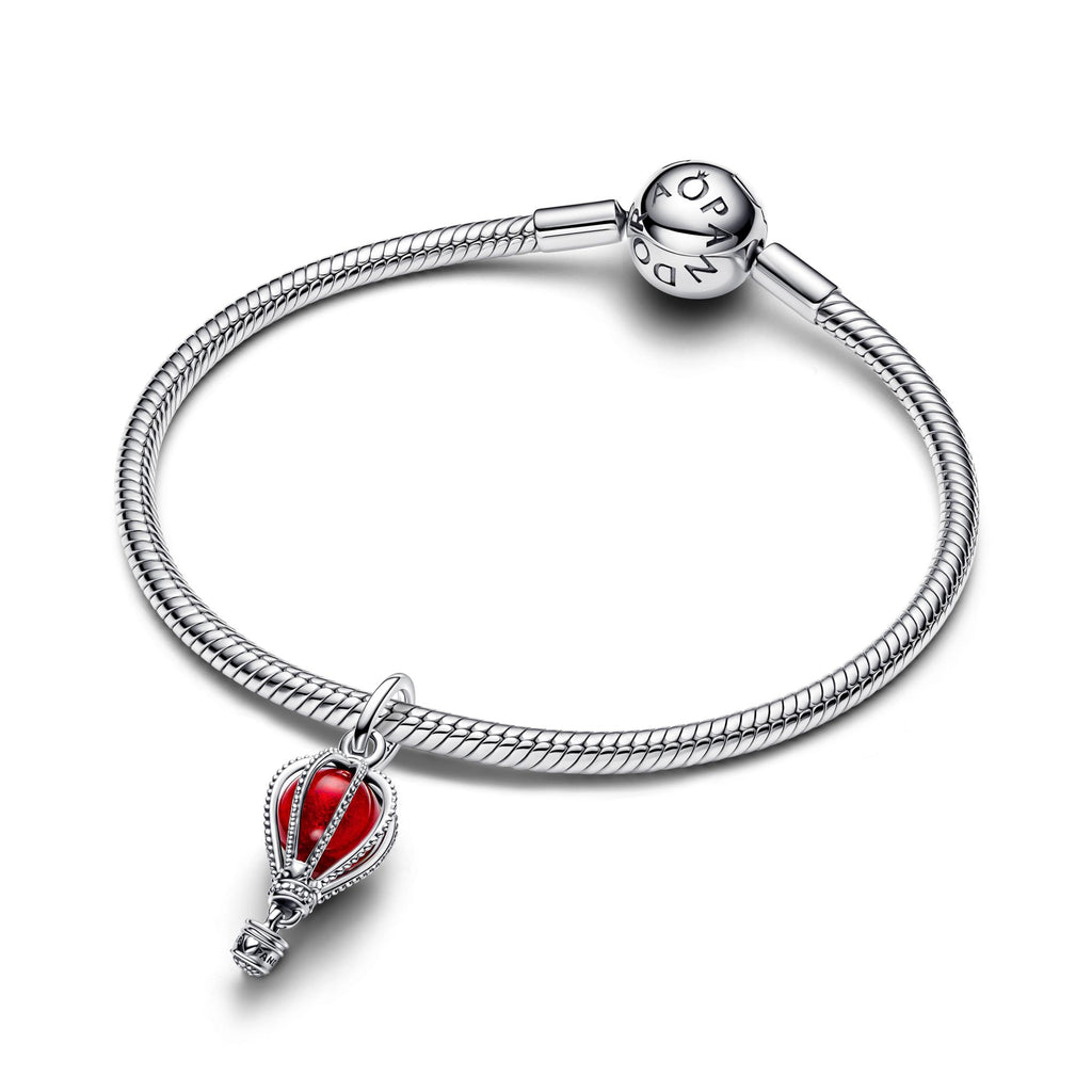 Pandora Moments Charm Pendant en Verre de Murano Montgolfière 798064C01