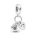 Pandora Moments Charm Pendant Biberon &amp; Chaussures Bébé 798106CZ