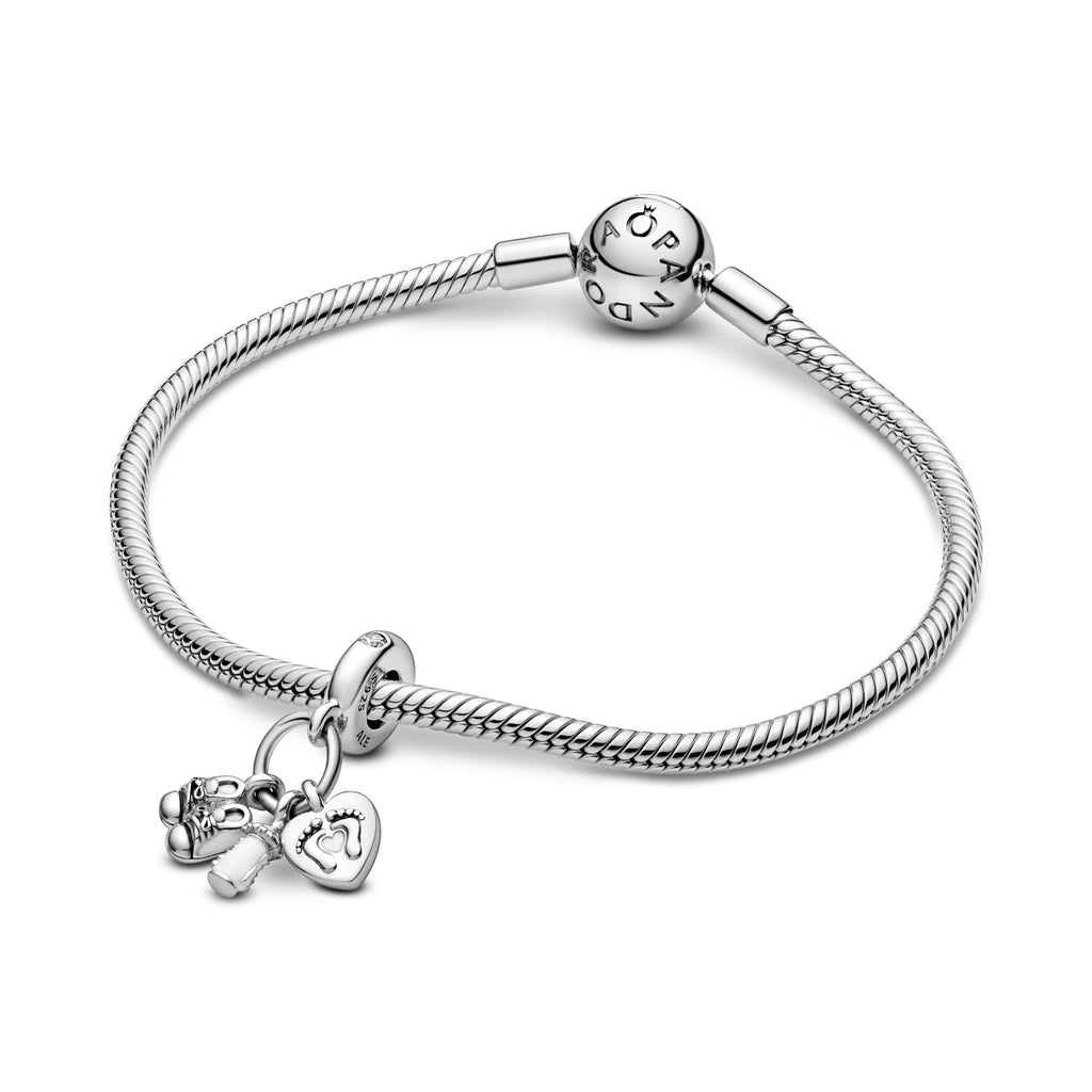 Pandora Moments Charm Pendant Biberon &amp; Chaussures Bébé 798106CZ