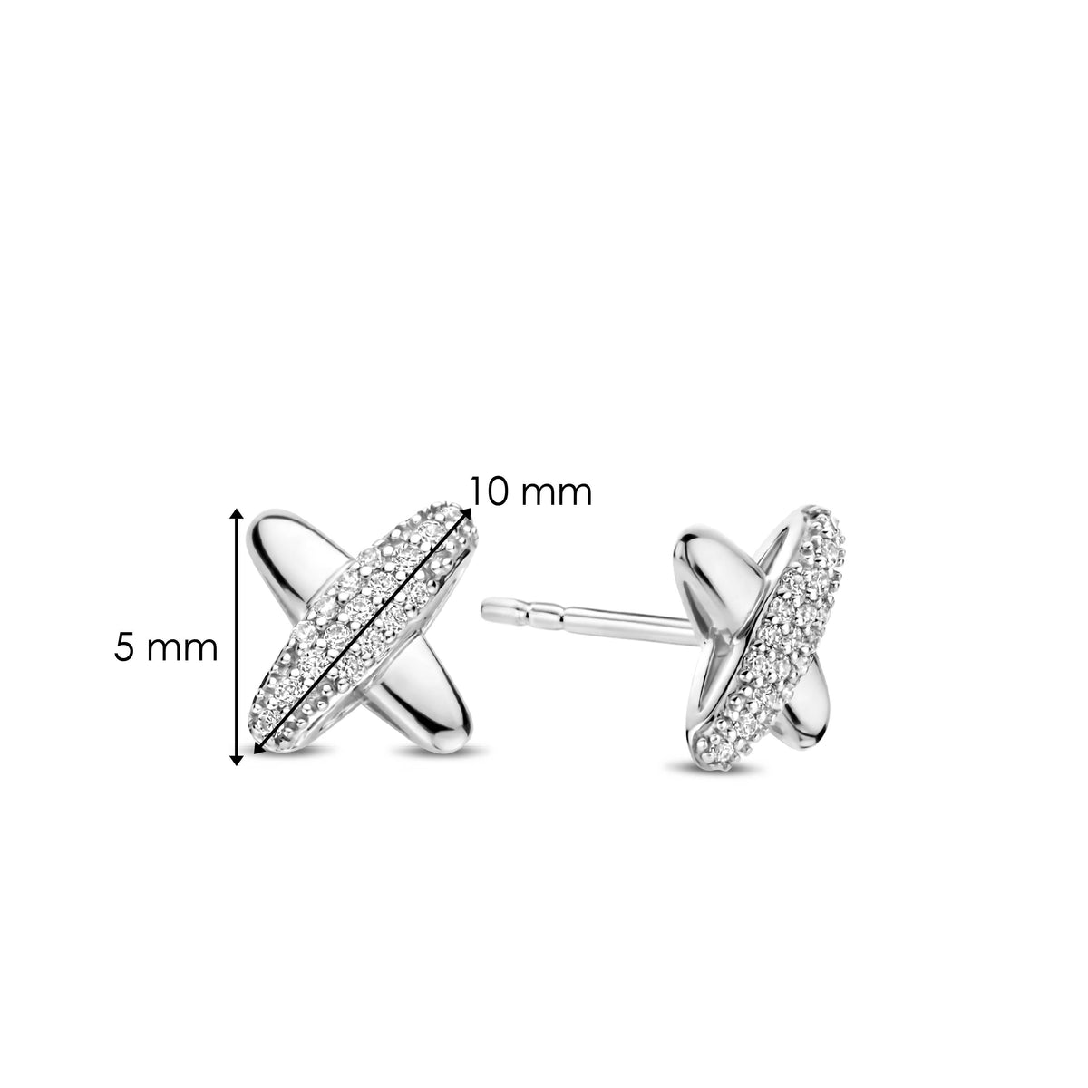 Ti Sento Milano Puces d'oreilles Cercles 7982ZI