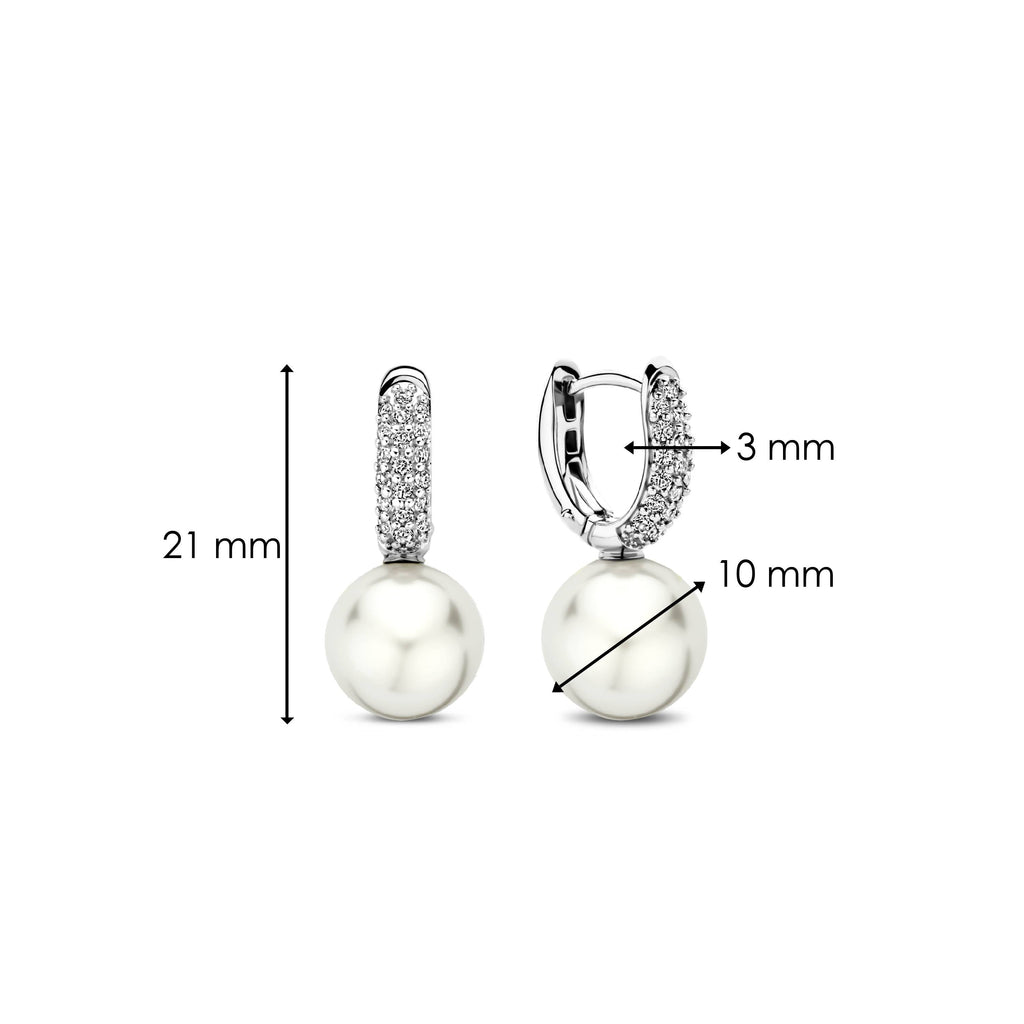 Ti Sento Milano Créoles Perles 7985PW