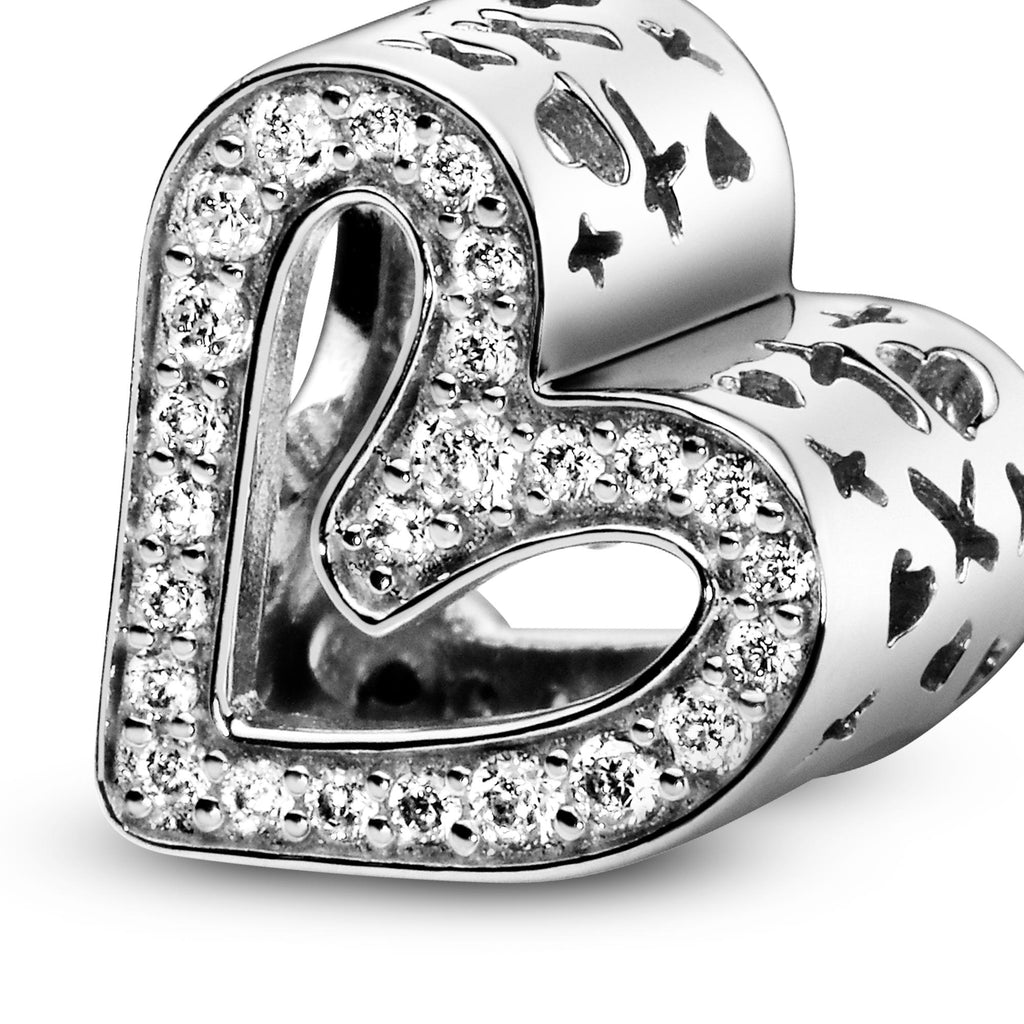 Pandora Moments Charm Cœur Dessiné Scintillant 798692C01