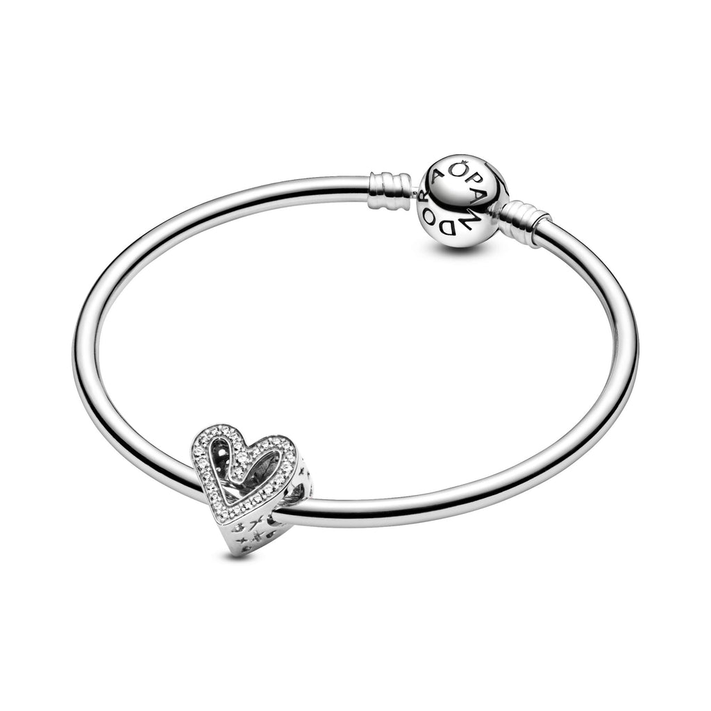 Pandora Moments Charm Cœur Dessiné Scintillant 798692C01