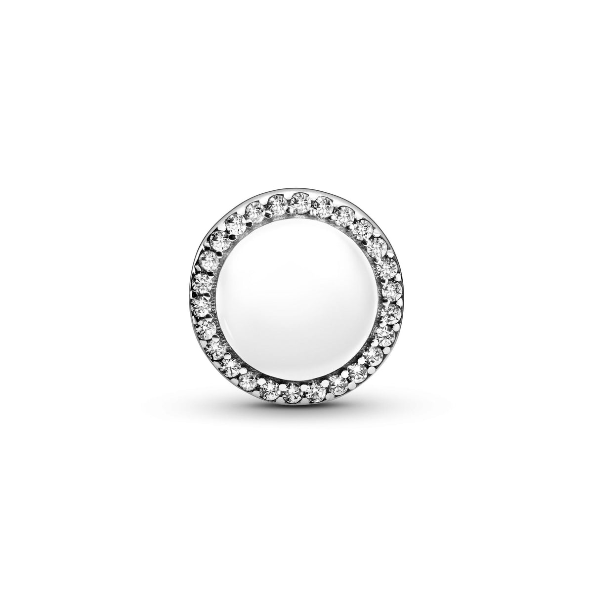 Pandora Moments Charm Bouton Scintillant Gravable 798747C01