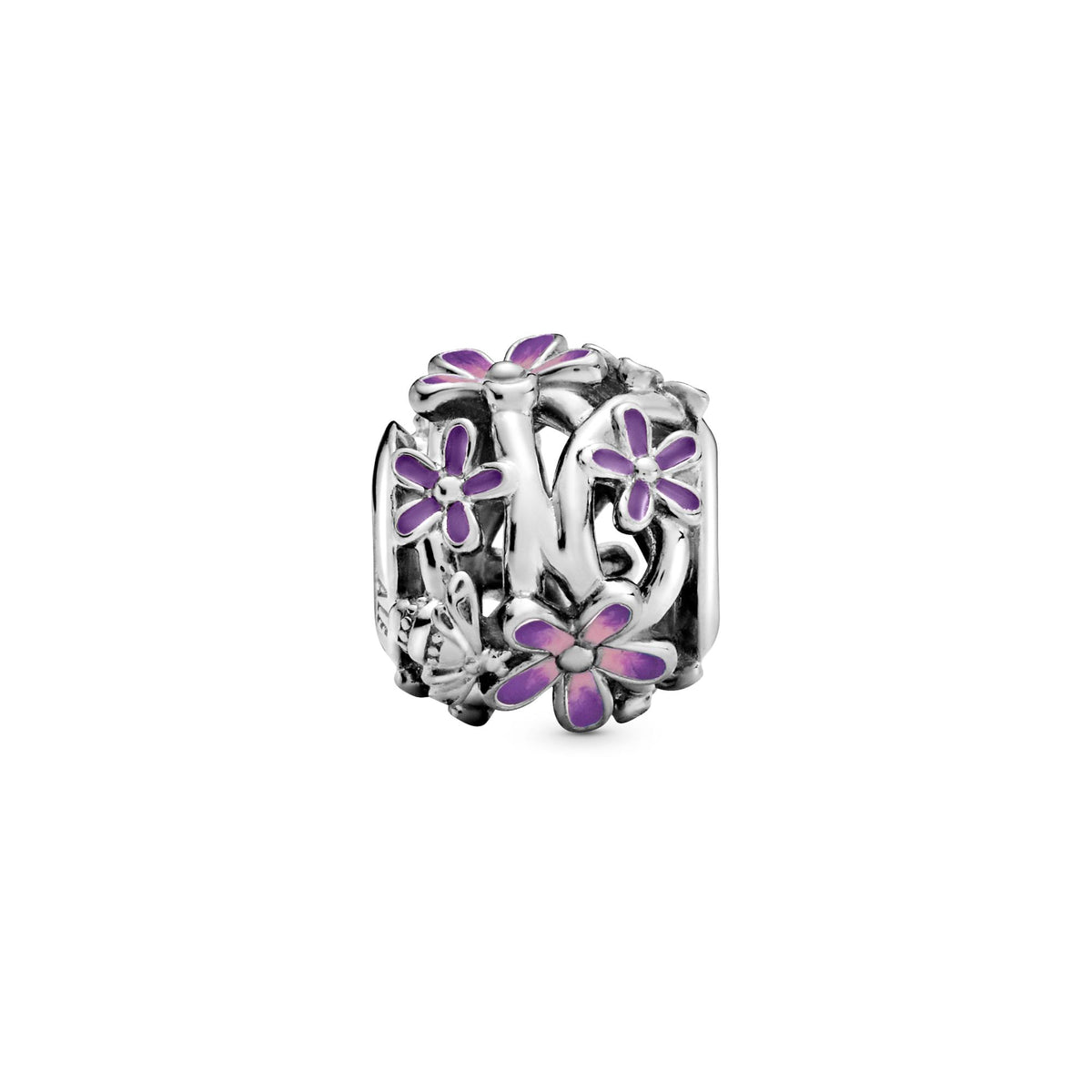 Pandora Moments Charm Marguerite Violette Ajouré 798772C02