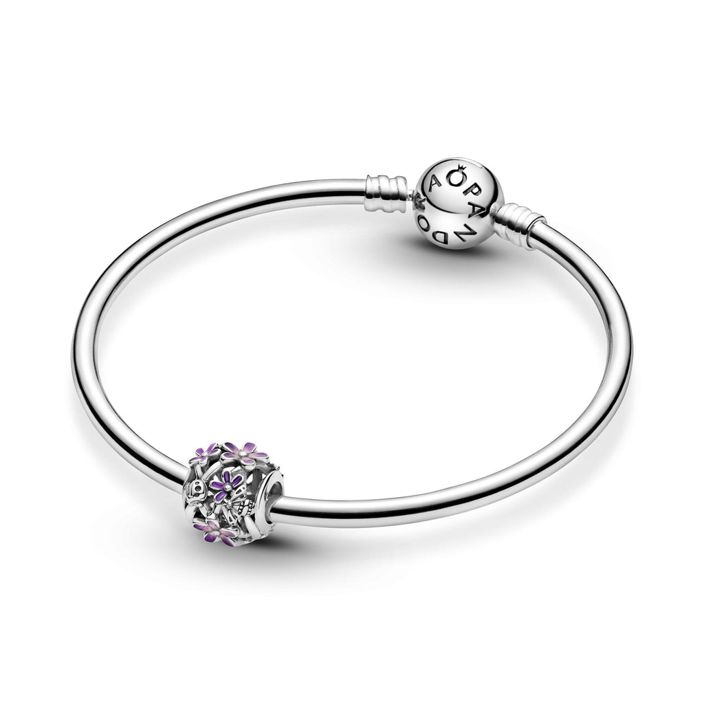 Pandora Moments Charm Marguerite Violette Ajouré 798772C02