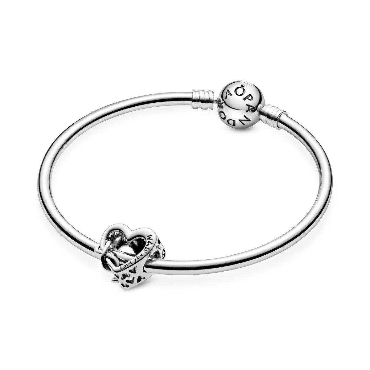 Pandora Moments Charm Cœur Infinity Love You Mum (Je t'aime maman) 798825C00