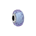 Pandora Moments Charm Lavande en verre de Murano ondulé 798875C00