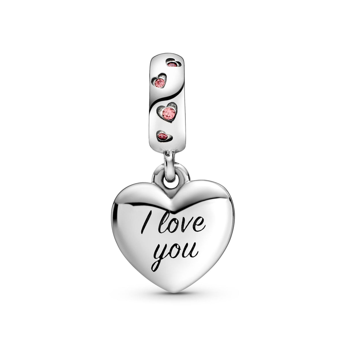 Pandora Moments Charm Pendant Cœur Inscription Mum (Maman) 798887C01