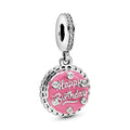 Pandora Moments Charm Pendant Gâteau d'Anniversaire Rose 798888C01