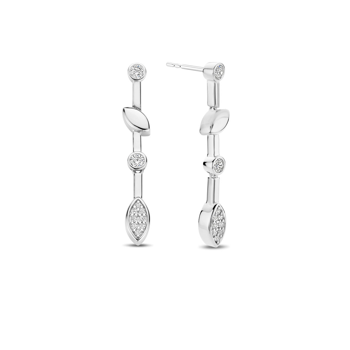 Ti Sento Milano Boucles d'oreilles pendantes Classics 7988ZI