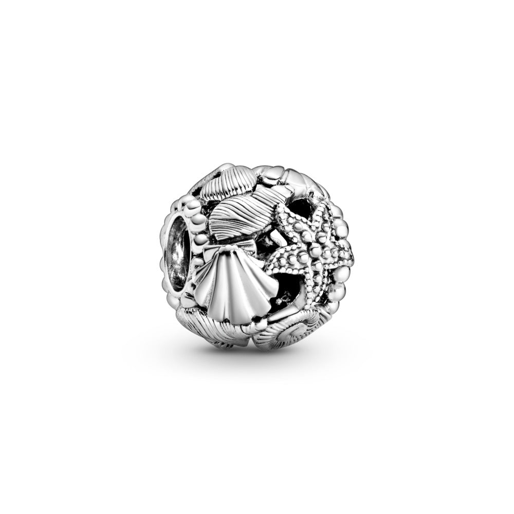 Pandora Moments Charm Coquillage et Étoile de Mer 798950C00