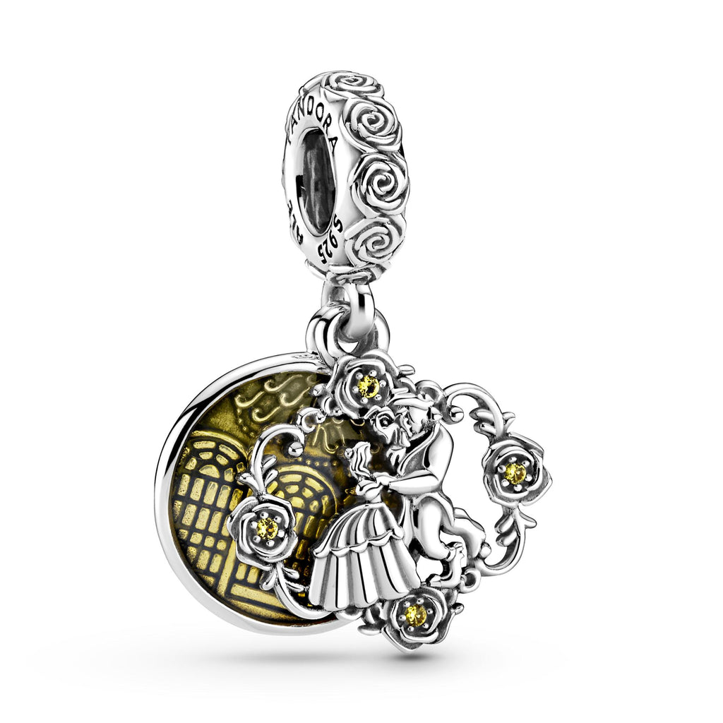 Pandora Disney Charm Pendant Disney La Belle et La Bête en train de Danser 799014C01