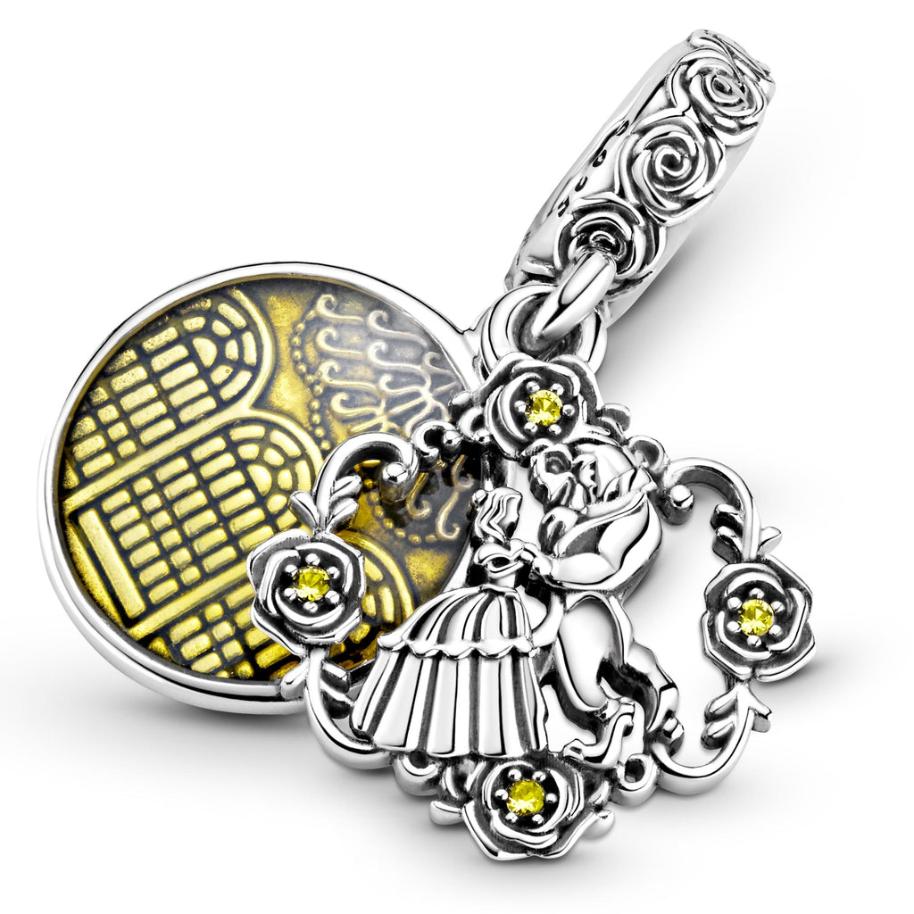Pandora Disney Charm Pendant Disney La Belle et La Bête en train de Danser 799014C01