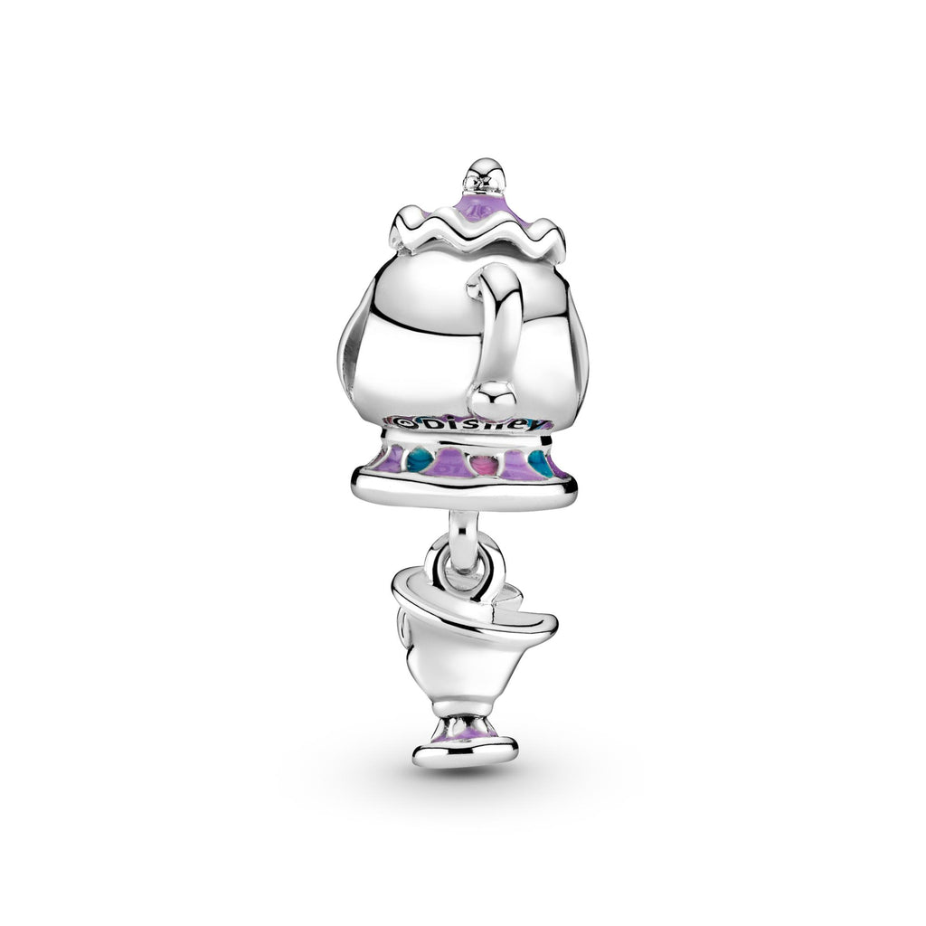 Pandora Disney Charm Pendant Disney La Belle et La Bête Madame Samovar et Zip 799015C01
