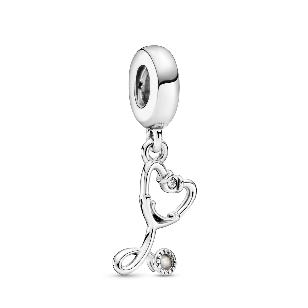 Pandora Moments Charm Pendant Cœur Stéthoscope 799072C01