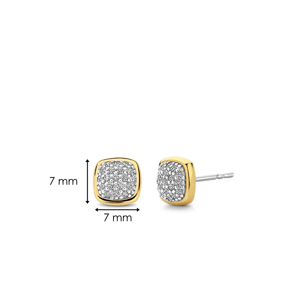 Ti Sento Milano Puces d'oreilles Coussin et rectangle 7990ZY