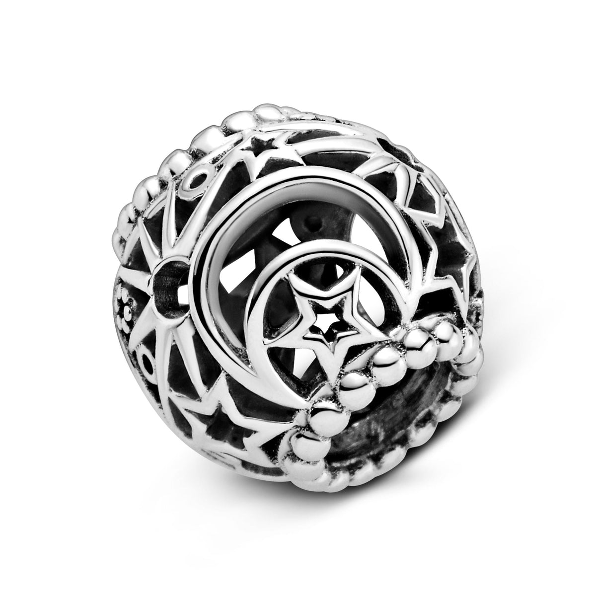 Pandora Moments Charm Ajouré Soleil, Étoiles & Lune 799183C00
