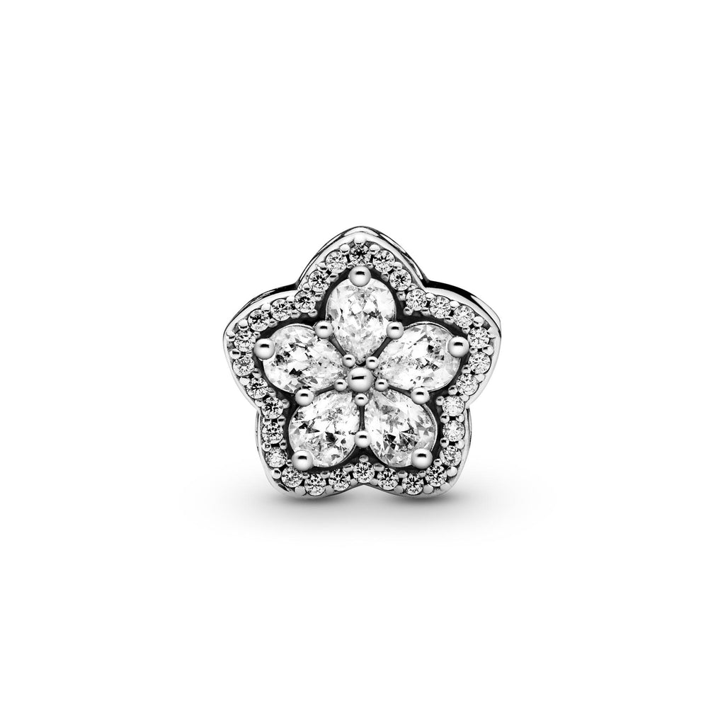 Pandora Moments Charm Pavé Flocon de Neige Scintillant 799224C01